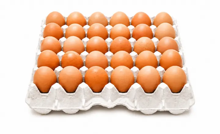 egg packing tray for safe egg storage and delivery