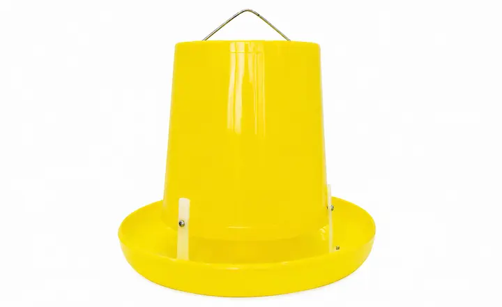 plastic poultry bucket feeder for chickens