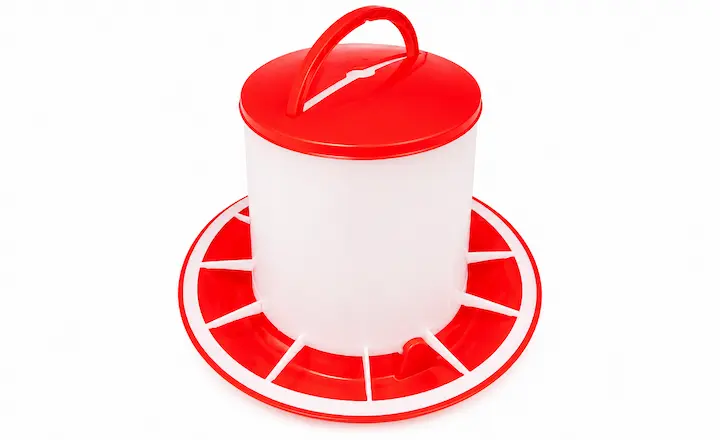 plastic chicken feeder for poultry farms