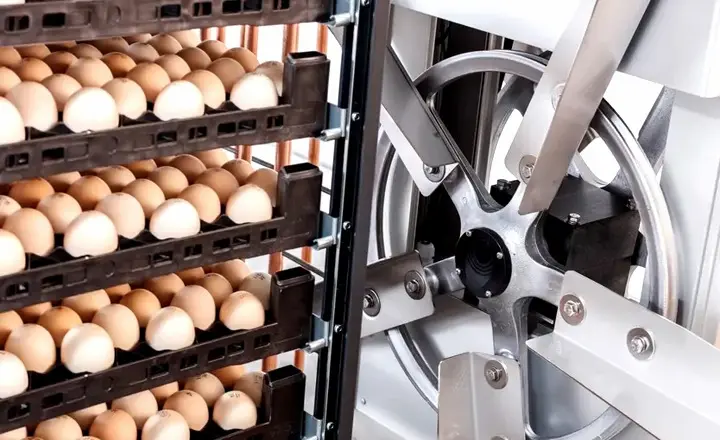 plastic egg trays for hatchery egg handling and incubation