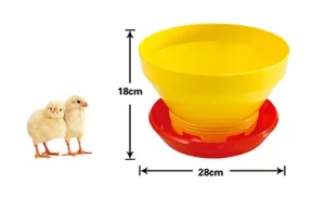 5kg Open-Top Chick Feeder