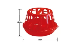 5kg Round Anti-Waste Chicken Feeder