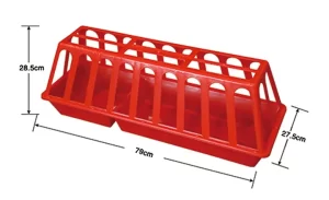 8kg Anti-Waste Poultry Trough Feeder