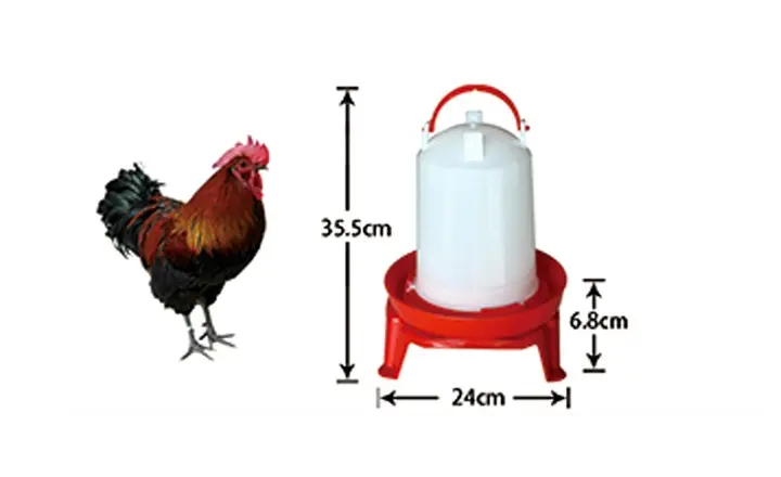 LL-DT04-3D 3kg High-Leg Poultry Drinker