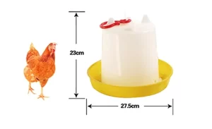 5kg Cup-Base Vacuum Poultry Drinker