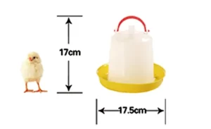 1kg Cup-Base Poultry Drinker