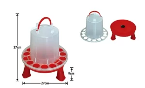 3kg Transparent Poultry Drinker With Legs