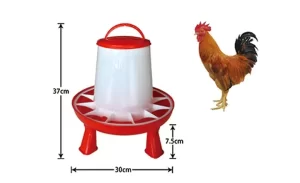 6kg Raised-Leg Chicken Feeder