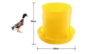 40kg Open-Top Gravity Duck Feeder