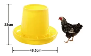 15kg Duck Gravity Feeder – Ø48.5 × 33 cm