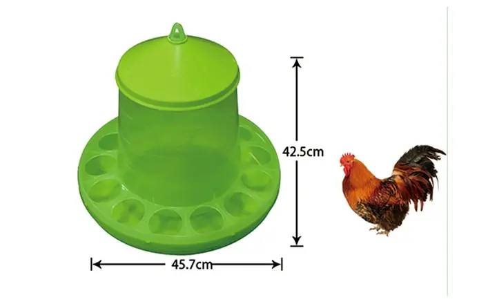 LL-FTN-12 12kg Large Transparent Chicken Feeder