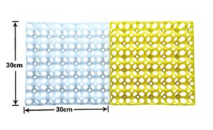 30-Egg PE Plastic Egg Tray 130g