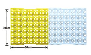 30-Egg PE Plastic Egg Tray 190g