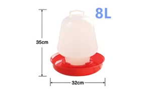 8kg Hanging Poultry Waterer for Poultry Farms