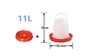 11kg Hanging Poultry Waterer for Chicken Farms